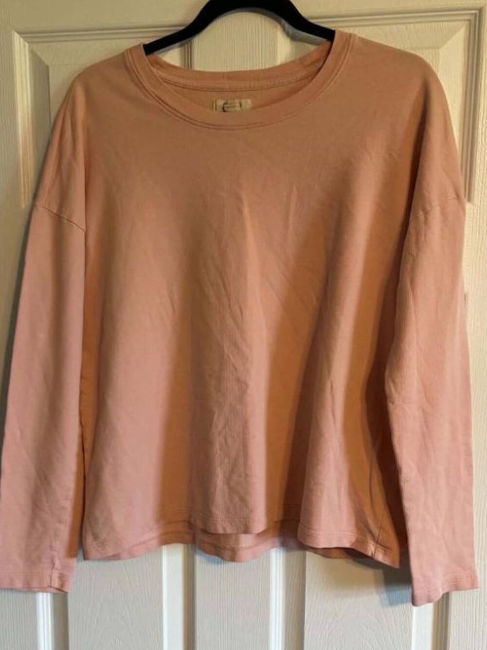 Madewell Pink Saunter Terry Sleep Sweatshirt M